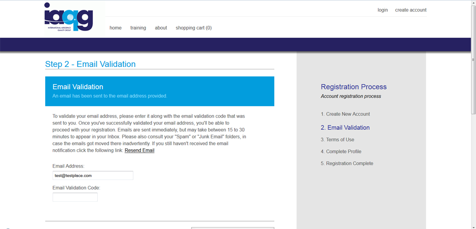 New Users Registration Instructions